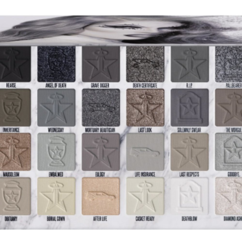 Jeffree Star- CREMATED ARTISTRY PALETTE